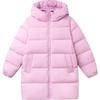 Balabala Kids' Mid-Length Hooded Down Jacket