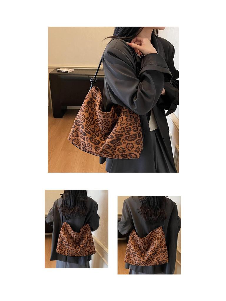 Autumn/Winter 2025 Retro Fashion Large Capacity Women's Tote & Crossbody Bag