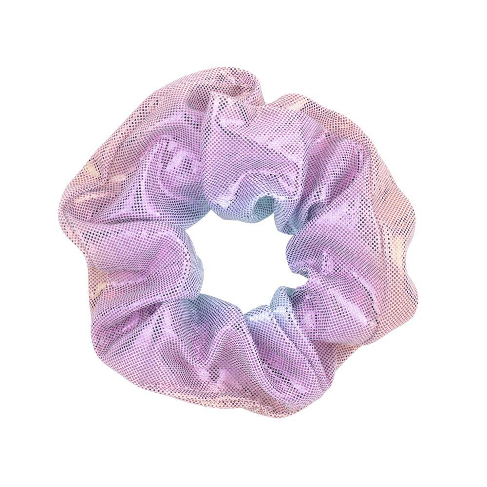 10 Stück Glänzende Metallic Scrunchies Haargummi Meerjungfrau Elastische Haarbänder Scrunchy Pferdeschwanzhalter Accessoires für Frauen Mädchen
