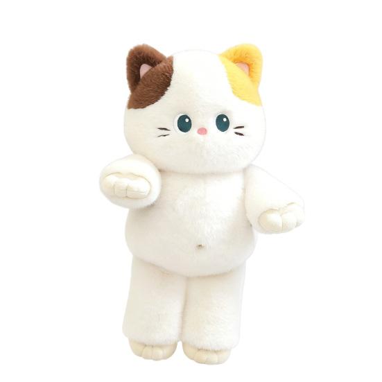 Stuffed Animal Plush Toy, Soft Running Calf Fox Cat Dog Doll for Kids, Cuddle Hugging Plushie for Boys Girls, Portable Travel Companion Gift
