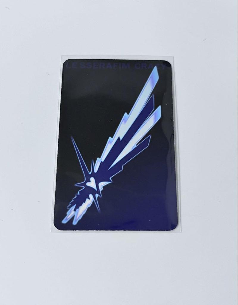 [USED] LESSERAFIM CRAZY Le Seraphim Hello82 Unche Trading Card