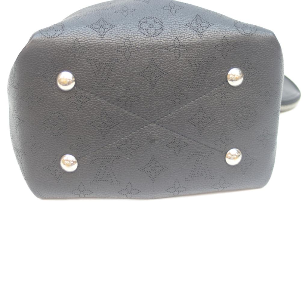 Louis Vuitton 20 Years M57070 Black Mahina Bella Shoulder Bag MahinaUsed