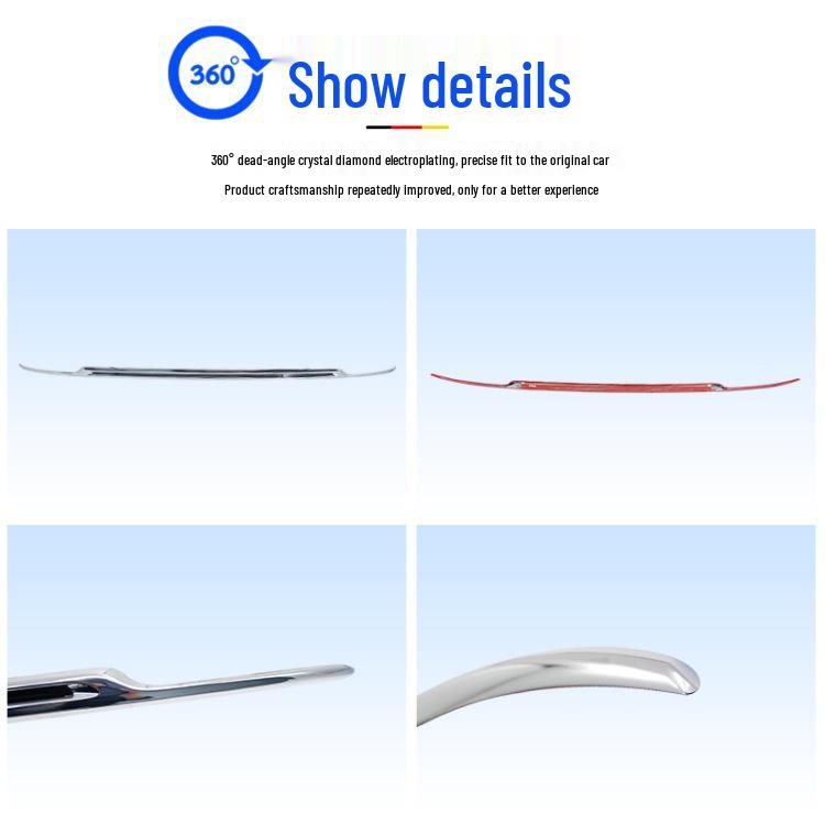 Mercedes-Benz Maybach S-Class Rear Bumper Chrome & Decorative Strips for S400, S500, S600.