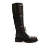 Studiolee Locomotive Fashionable Fine Belt Buckle Retro Thick Heel Medium-high Knight Boots Women's Autumn and Winter Models