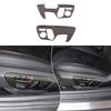 Fit for Toyota Supra GR A90 A91 MK5 2018-2022 Seat Adjustment Button Panel Cover Trim, Car Seat Adjustment Switch Panel Decor Frame, 2PCS, Carbon