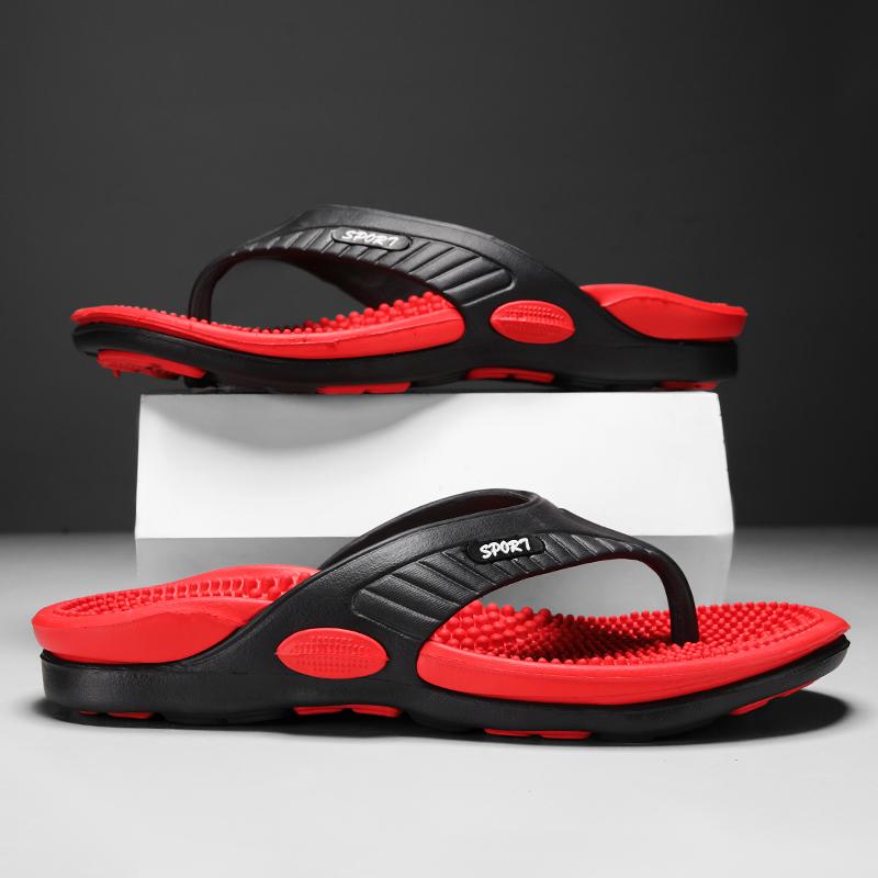 Infradito Massaggianti da Uomo Leggere Comode Traspiranti Scarpe da Spiaggia Sandali da Uomo Traspiranti Taglie Grandi Pantofole da Uomo