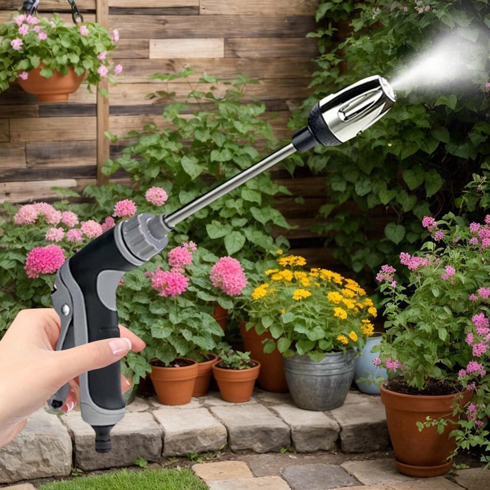 Idropulitrice Portatile ad Alta Pressione Giardino Turbowasher con Tubo Rotante a 360° per Prato e Giardino Idropulitrice a Pressione
