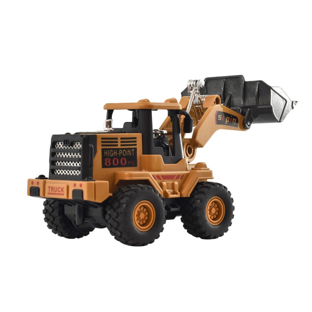 Simulation Alloy Excavator Children's Excavator Engineering Vehicle Toy Boy Baby Bulldozer Toy Car