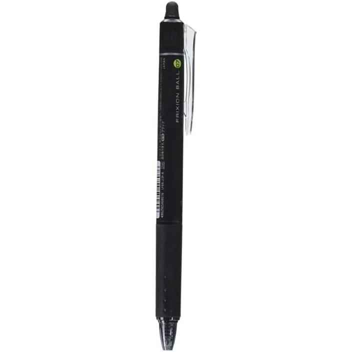 Pilot Friction Ball Knock 0.7mm Black LFBK-23F-B x 3