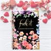 Monthly Planner. Fun To Do List Planner Notebook. Daily Journal Notepad With Lines And Undated Checklist For Women.