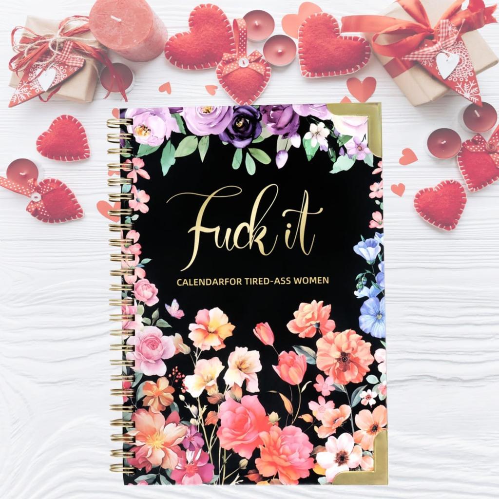 Monthly Planner. Fun To Do List Planner Notebook. Daily Journal Notepad With Lines And Undated Checklist For Women.
