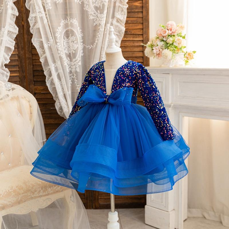 4-11 Years Kids Girls Formal Dresses