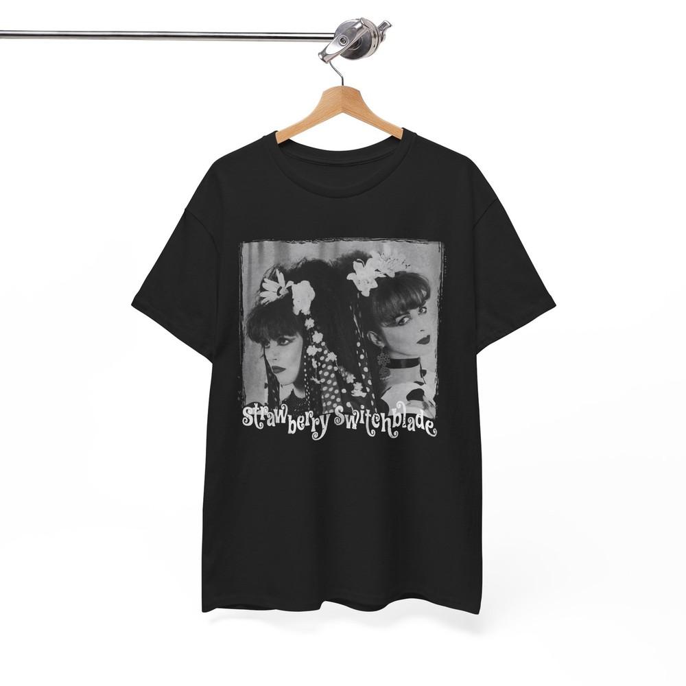 Strawberry Switchblade Shirt Bauhaus Siouxsie and the Banshees Rose McDowall Unisex T-Shirt XXXXL