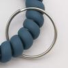 5 Stück Armband-Schlüsselanhänger Umweltfreundlicher Dehnbarer Kunststoff Flexibles Spiral-Handgelenkband für Kinder