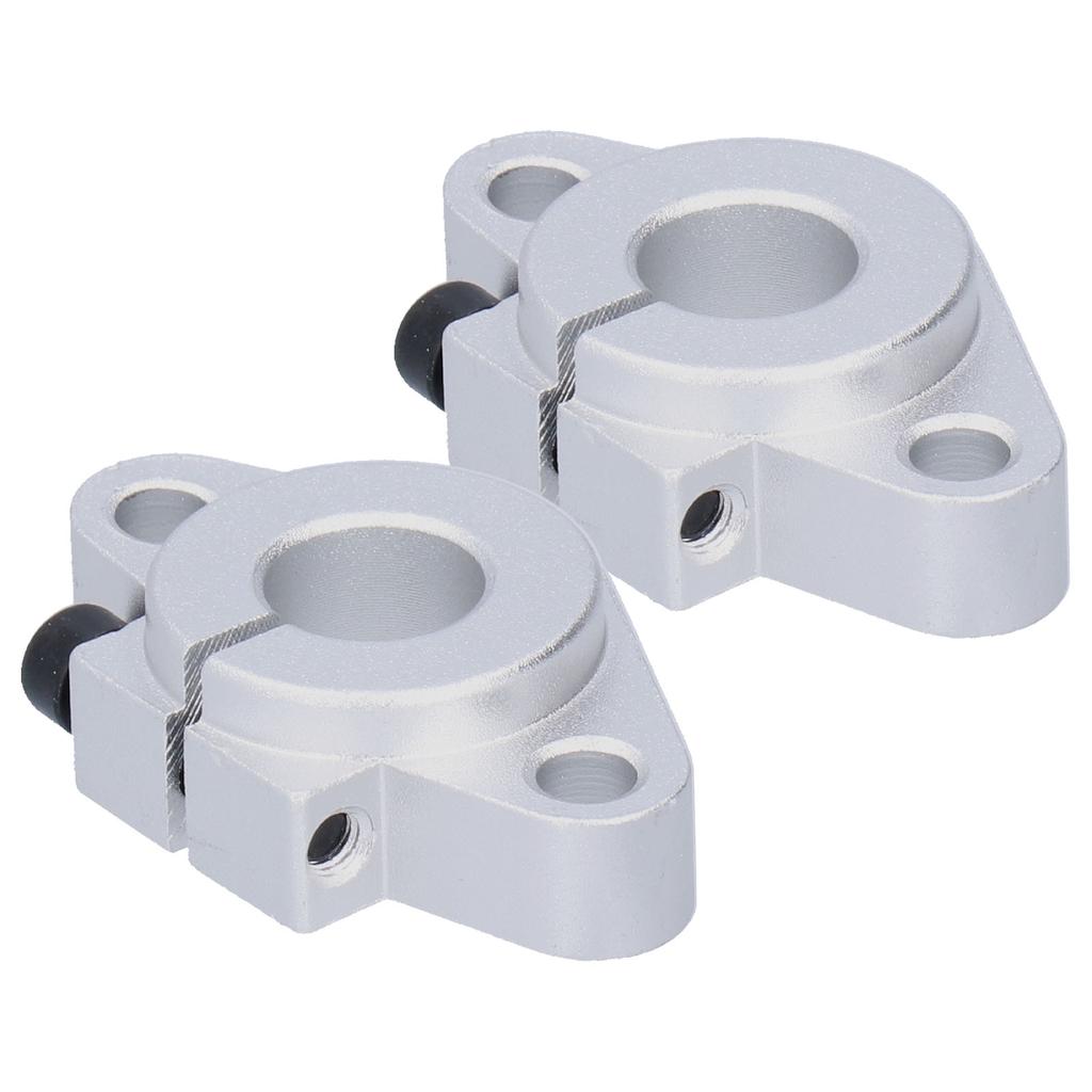 Linear Rail Shaft Support, Heat Treated Aluminum Alloy Horizontal Rail for 12mm Diameter Shaft, Automatic Devices