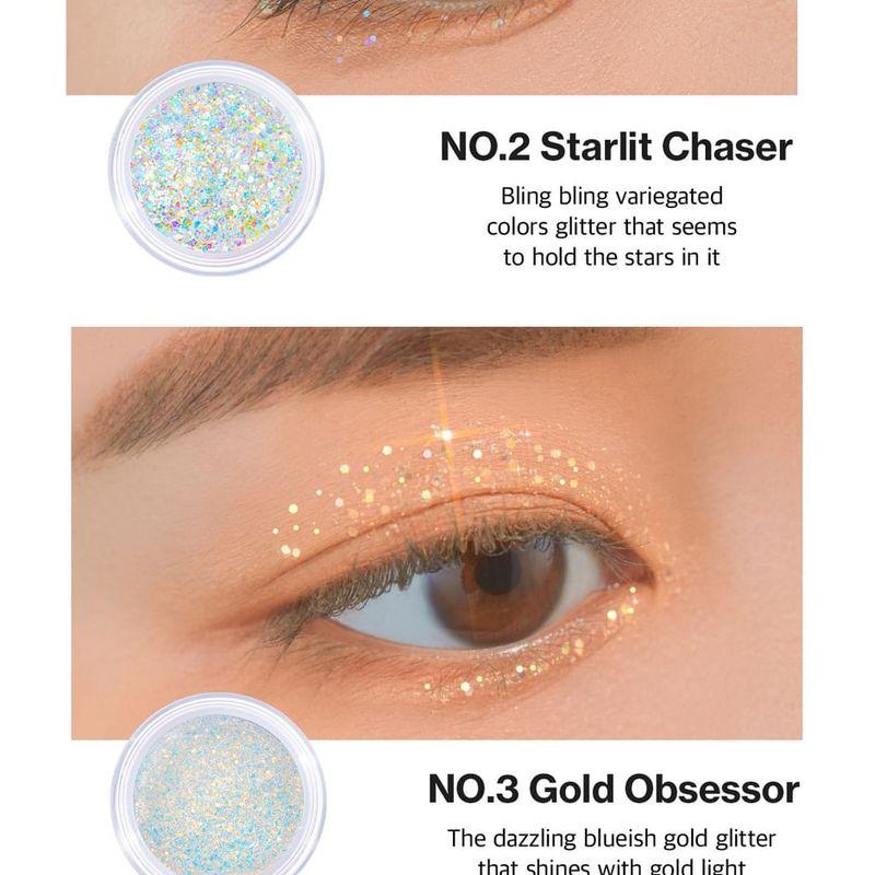 UNLEASHIA Lockerer Glitzer-Gel - 7 Farben