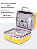 Compact Fashion Handbag: Multifunctional Makeup Case and Portable Carry-on Zipper Suitcase.