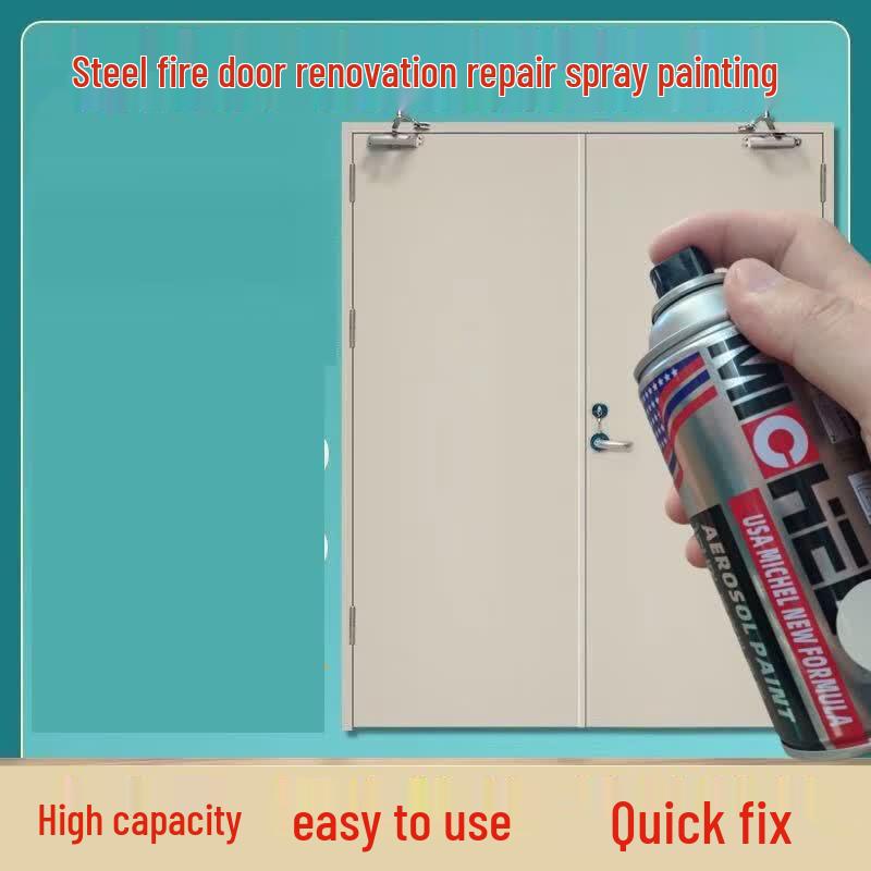 Oeny Custom Color Fire Door Repair Spray Paint (4 Bottles)