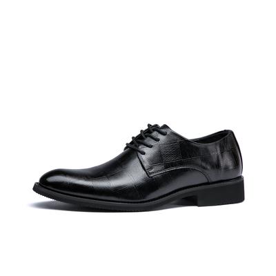 Modische Herrenschuhe für Hochzeiten, Derbys, klassische Oxfords, Lederschuhe, lässige Schuhe mit spitzer Zehenpartie, formelle Business-Schuhe