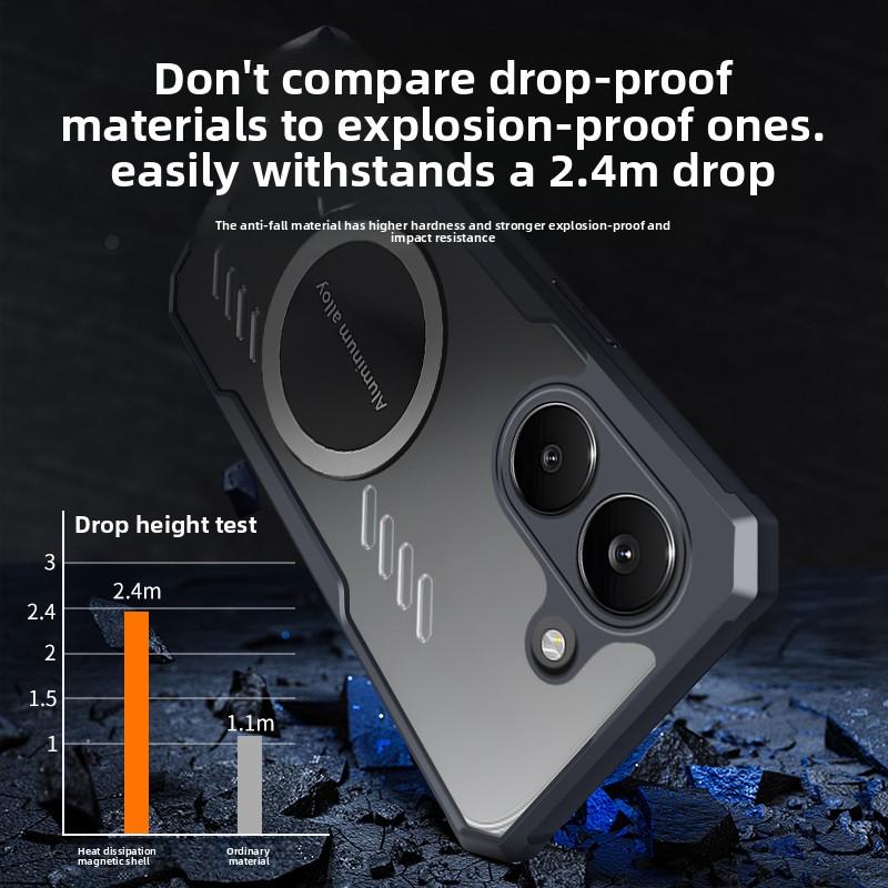 Pro Xiaomi POCO X8 Pro Pouzdro Pevný PC Odvod Tepla Magnetické Ochranné Zadní Kryt Pouzdro Pro POCO X8 Max X8Pro Kryt Telefonu
