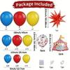 Space Themed Rocket Balloon Set Latex Wreath Arch Astronaut Balloon Chain Kids Birthday Party