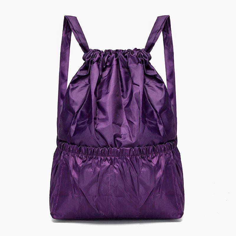 Nylon-Bündel-Taschen-Rucksack, Outdoor-Sporttasche, große Kapazität, leichter Reiserucksack