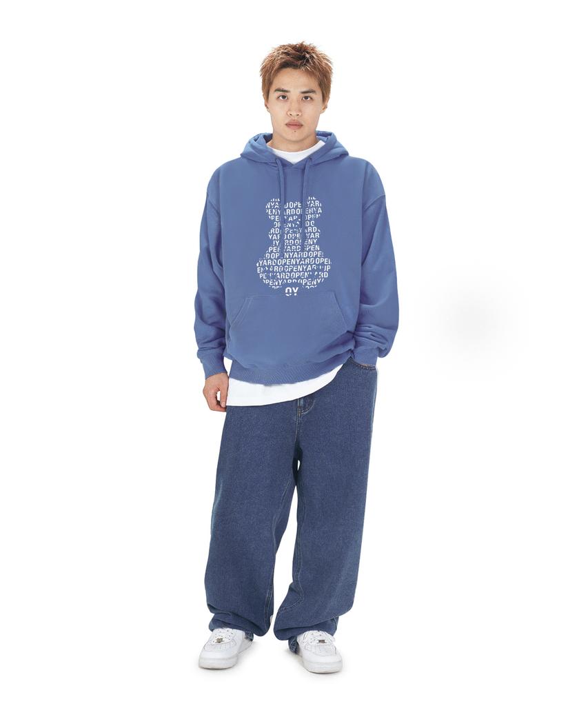 Wordy Logo Odolly Hoodie - Cornflower Blue