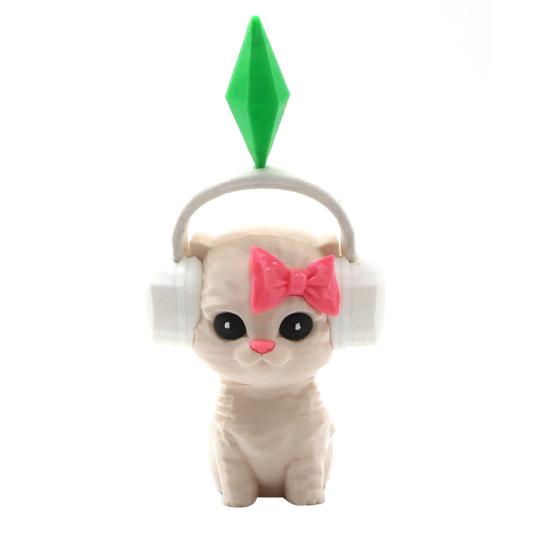 

Милый Мини-Кот Украшение 3D Печатная Фигурка Кота Декор Приборной Панели Автомобиля Забавный Аксессуар для Интерьера Автомобиля Декор для Дома и Офиса