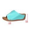 Fashion 2024 Summer New Slippers Beach Soft Heels Sandals Platform Summer Fashion Casual Designer Slippers Slides Women Shoes for Women