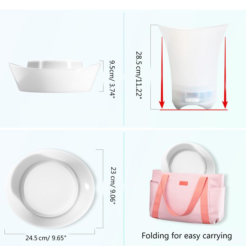 LED Ice Bucket with Bluetooth Speaker 5L Large Capacity Wine Beer Ice Bucket Drink Container Multi Color Changing