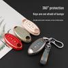 Gold Edge Key Case for 2022 Nissan Sylphy & 14th Gen Cima