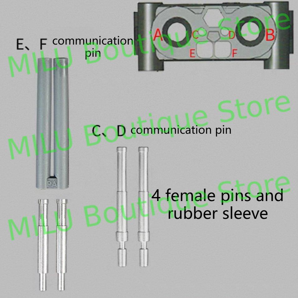 

REMA 80A/160A/320A Forklift Battery Charging Connector Industrial Quick Plug DC150V Large Current Male Female Power Connectors