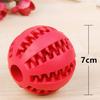 Pet Toys Extra-tough Rubber Ball Funny Interactive Elasticity Ball Dog Chew Toys Cleaning Ball