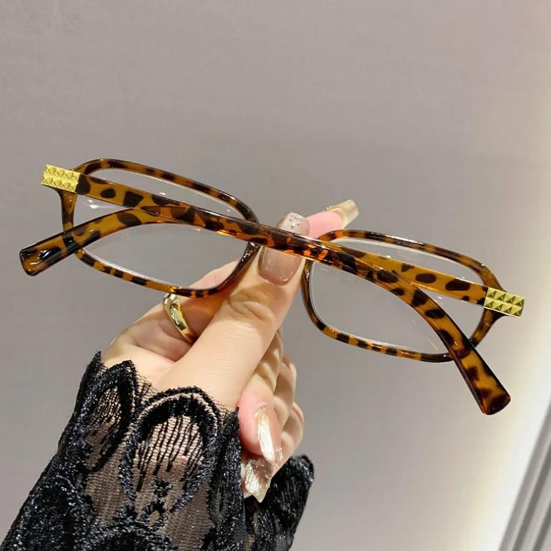 Small Square Frame Reading Glasses for Women Men Ultralight Presbyopia Eyeglasses Vintage Anti-blue Light Hyperopia Eyeglasses