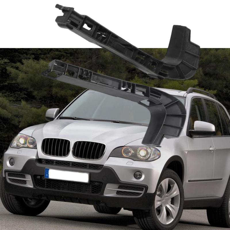 2pcs Front Bumper Cover Mount Bracket Support for BMW X5 E70 2007 2008 2009 51117157987 51117157988