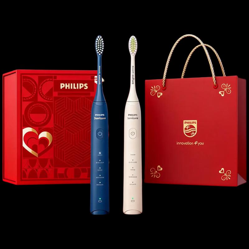 Philips Sonic Electric Toothbrush Couple Set CN Plug (adapter Included)
