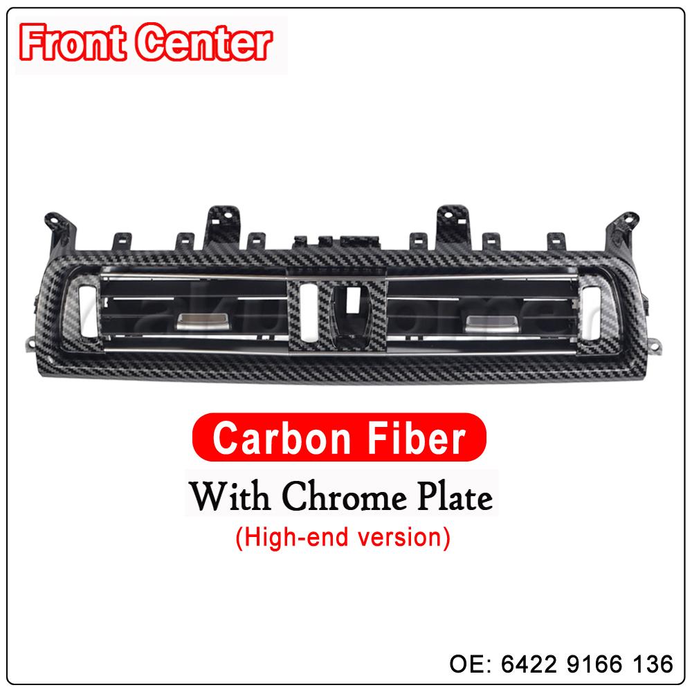 Car Replacement Center/Left/Right Air Outlet Vent Panel Grille Cover Accessories Parts for BMW 5 Series F10 F18 2010-2016