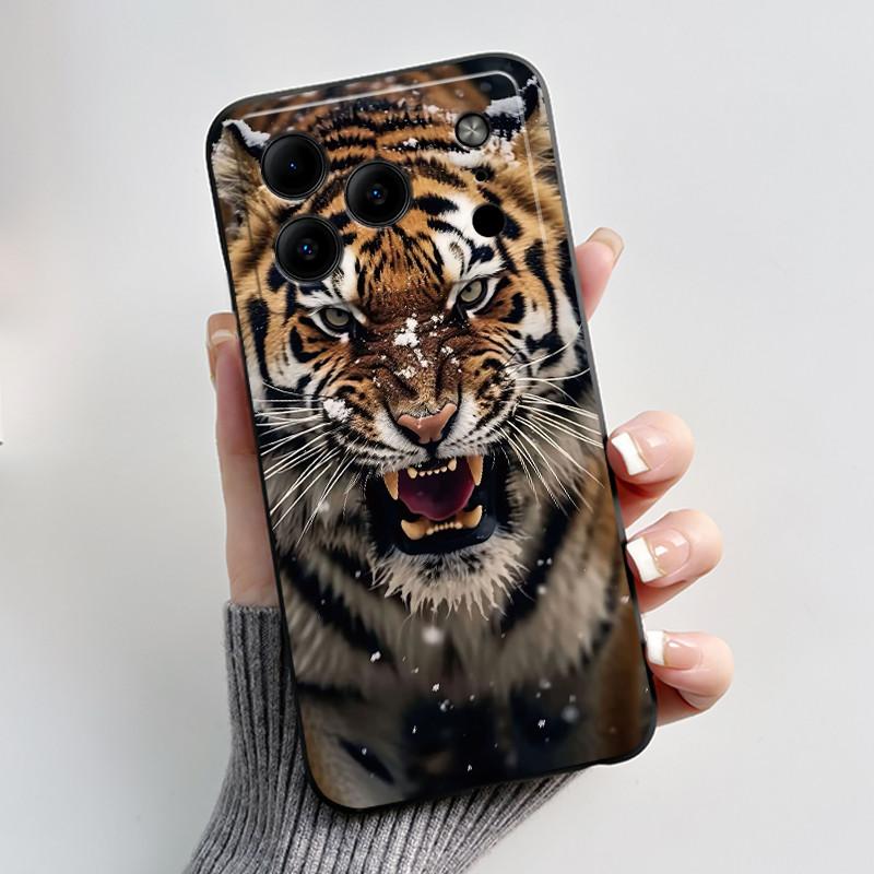 Para Carcasa Doogee Note56 Para Funda de Teléfono Doogee Note 56 Estética Lujo Lindo Genial Niño Niñas Negro Mate Silicona Suave Cubierta Trasera