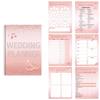 Stylish Wedding Planner Notebook Bride Planning Checklist for Bride Grooms and Coordinators To Organize Every Detail