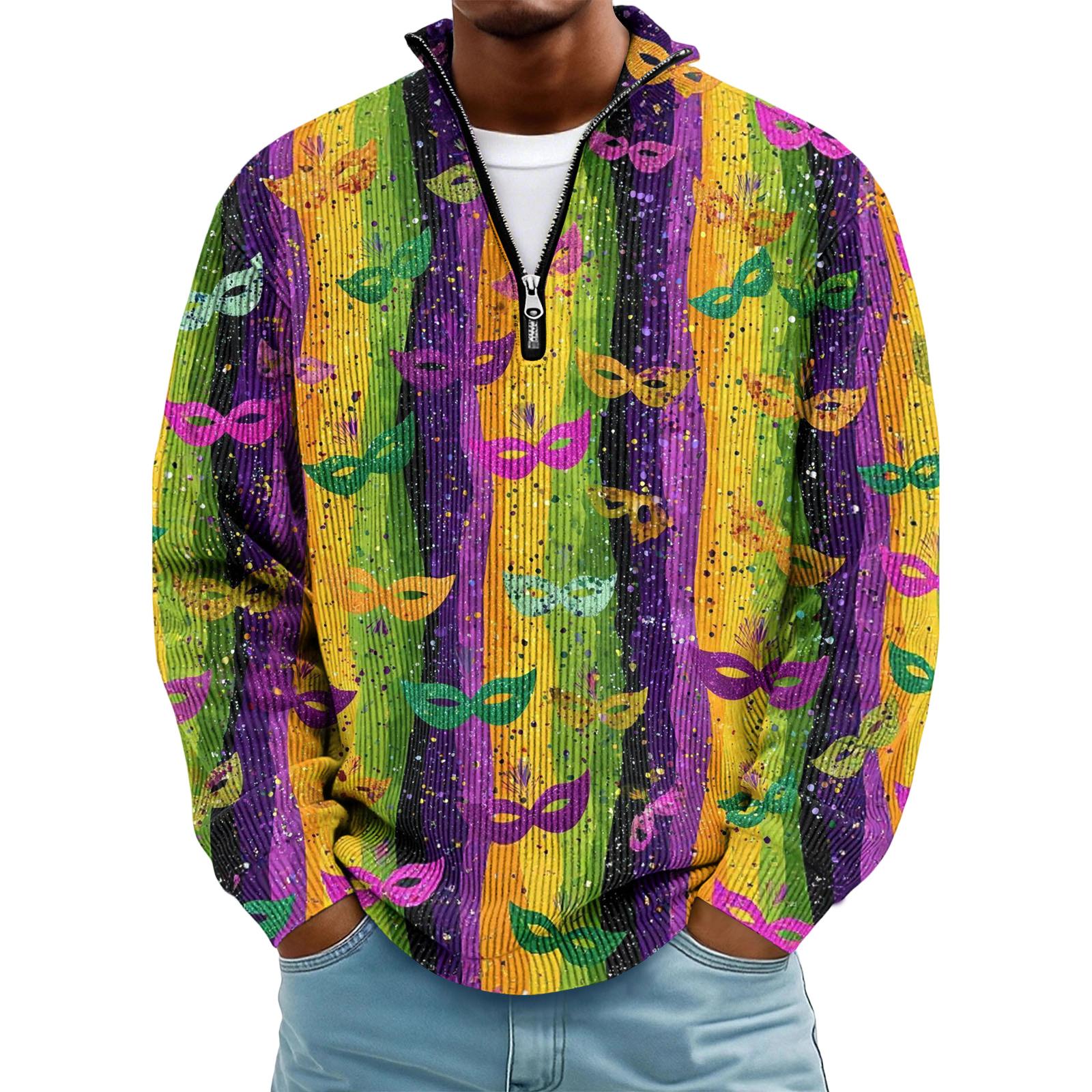 

Мужская толстовка с капюшоном на молнии 1/4 L