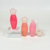Star-Shaped Lip Gloss Tube Transparent Thick Rod Large Brush Head Empty Bottle Lips Glaze Container Reusable Lipstick Containers