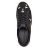 Coach Peanuts X  Canvas Leather Round Toe Lace-Up Low-Top Sneakers Women sneakers Black CBP11-M0Q
