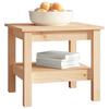 Vidaxl Stolik Kawowy, 45X45X40 Cm, Lite Drewno Sosnowe