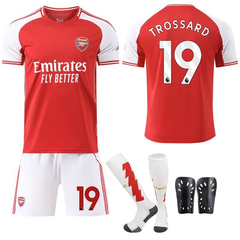 

2526 No. 7 Saca 8 Oldgao Jersey 41 Rice Arsenal Home 14 Yorcres Football Set #S