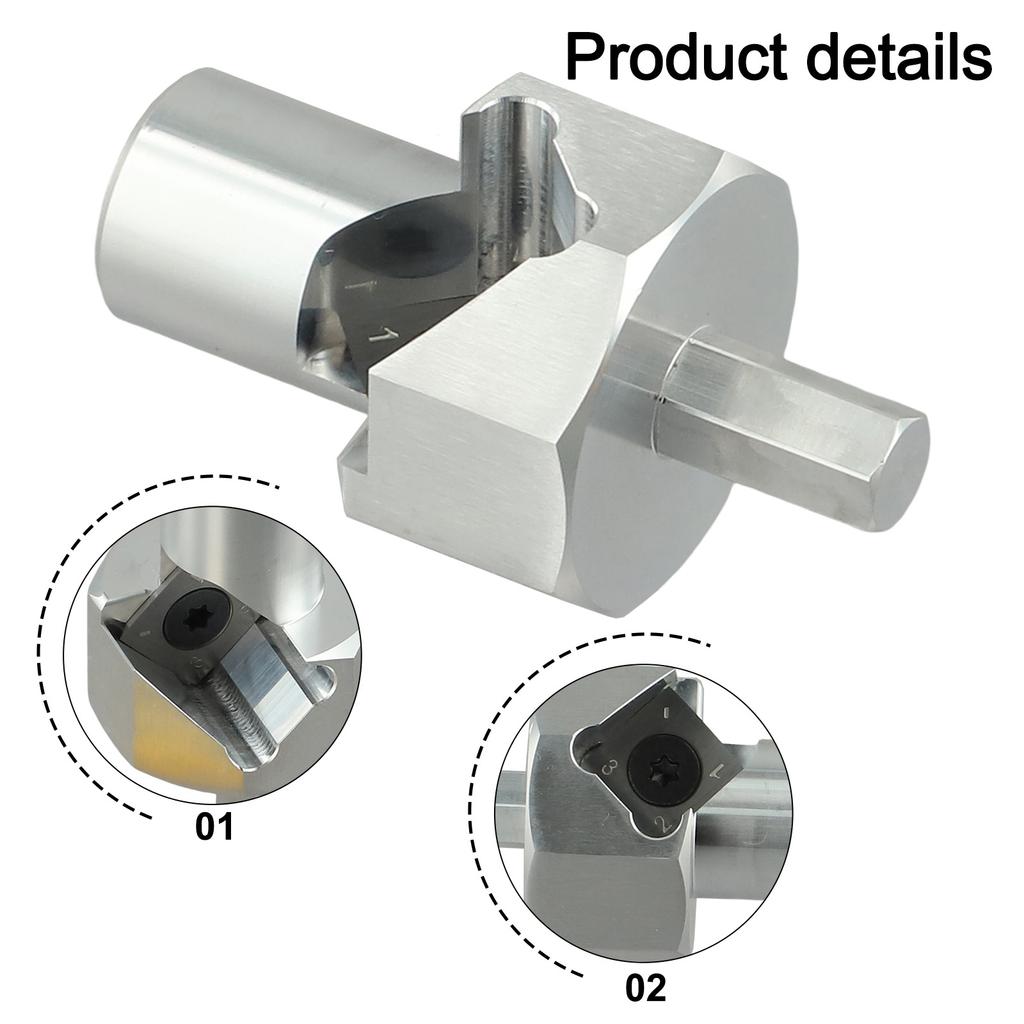 High Performance Woodworking Chamfer Reamer Precision Alloy Blade Compatible with Standard For Electric Drill Shanks