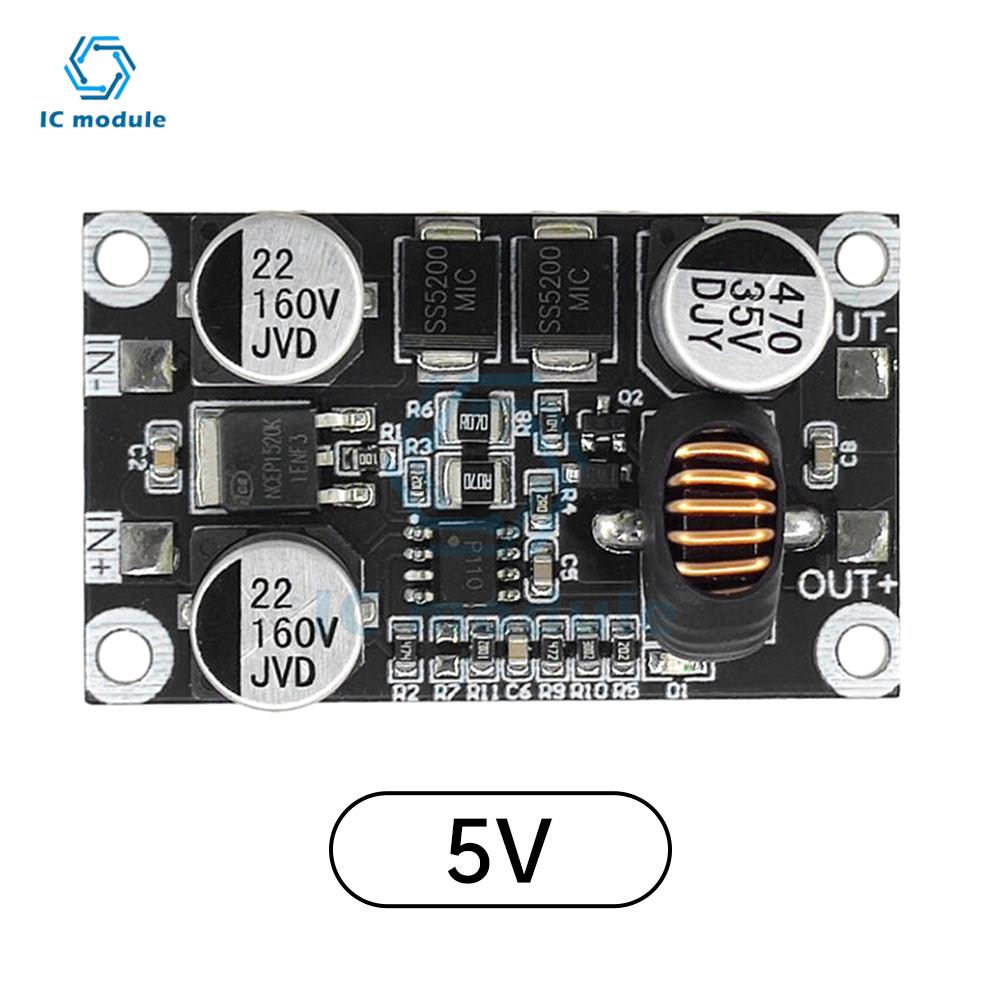 DC-DC High Power Step-down Power Supply Module DC Converter Lnput 10-110V Fixed To 5V9V12V24V Output High Voltage Resistant
