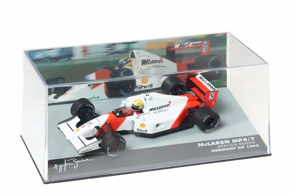 

ALTAYA F1 Diecast Model McLaren German GP 1992 Ayrton Senna 1/43 MP4/7 [Used]