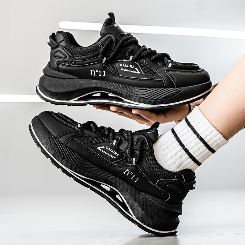 New Fashion New Men's Fashion Casual Low Top Sports Shoes Students Thick Sole Comfortable Sneakers Boys Male Classic Breathable Basketball Shoes