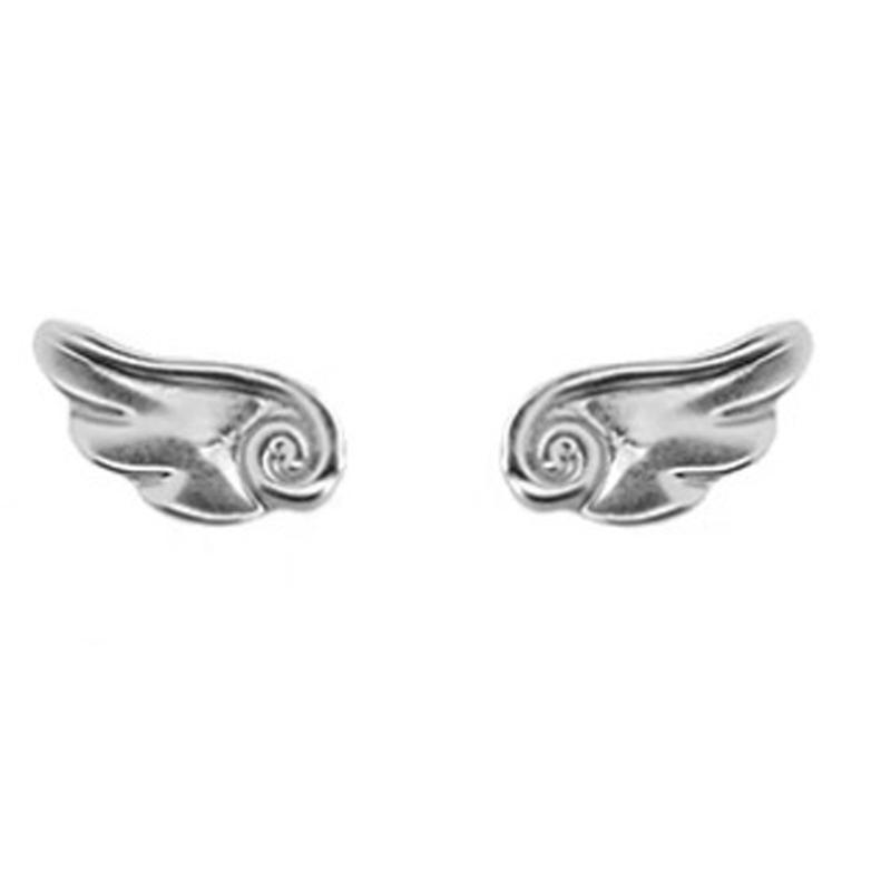 

Miniature Angel Wing Studs Earrings Dainty Alloy Jewelry For Women Girls Everyday Fashion Accessories 1