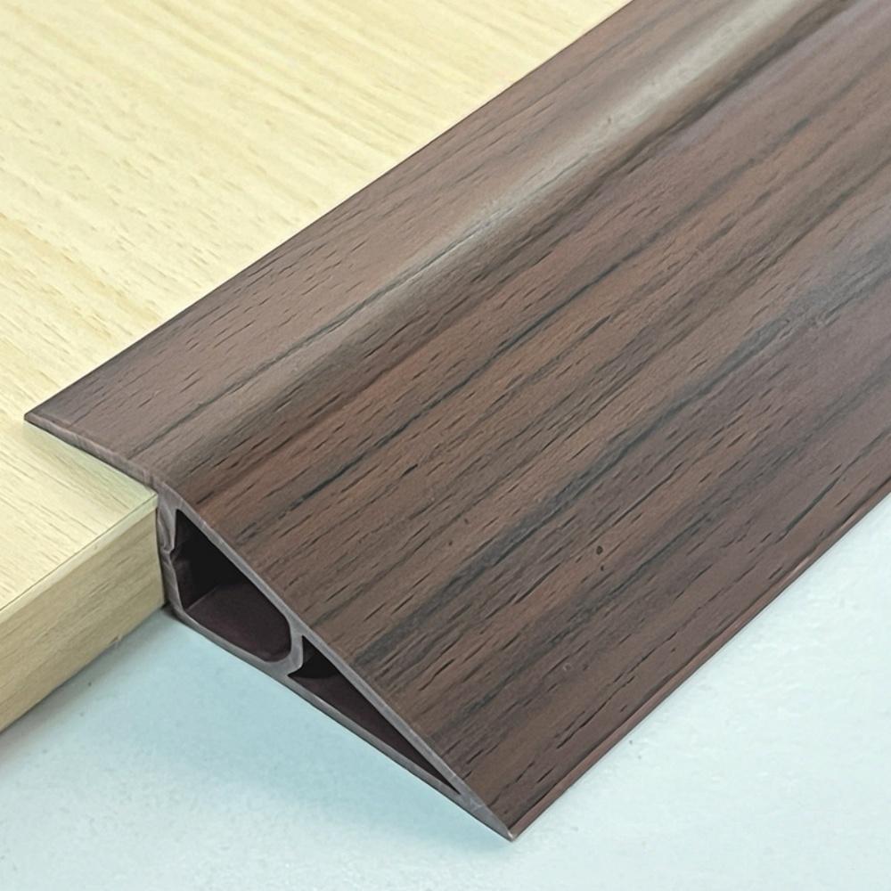 1PC 1m/2mX5cm Pvc Floor Transition Strip Door Threshold Ramp Self Adhesive Carpet Edging Doorway Edge High Low Transition Strip